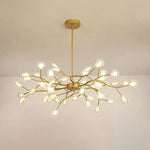 Lustre de Vaga-Lumes Ramificado 54 Ouro B