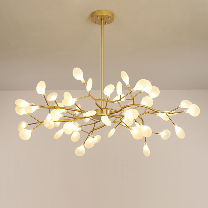 Lustre de Vaga-Lumes Ramificado 54 Ouro A