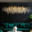 Lustre de cristal no estilo francês