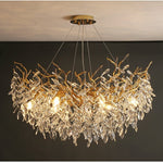 Lustre de cristal no estilo francês