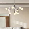 Lustre de vidro com design escandinavo