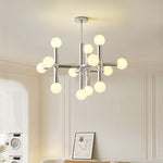 Lustre de vidro com design escandinavo