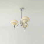 Lustre francês bolha para a sala de estar Cromo