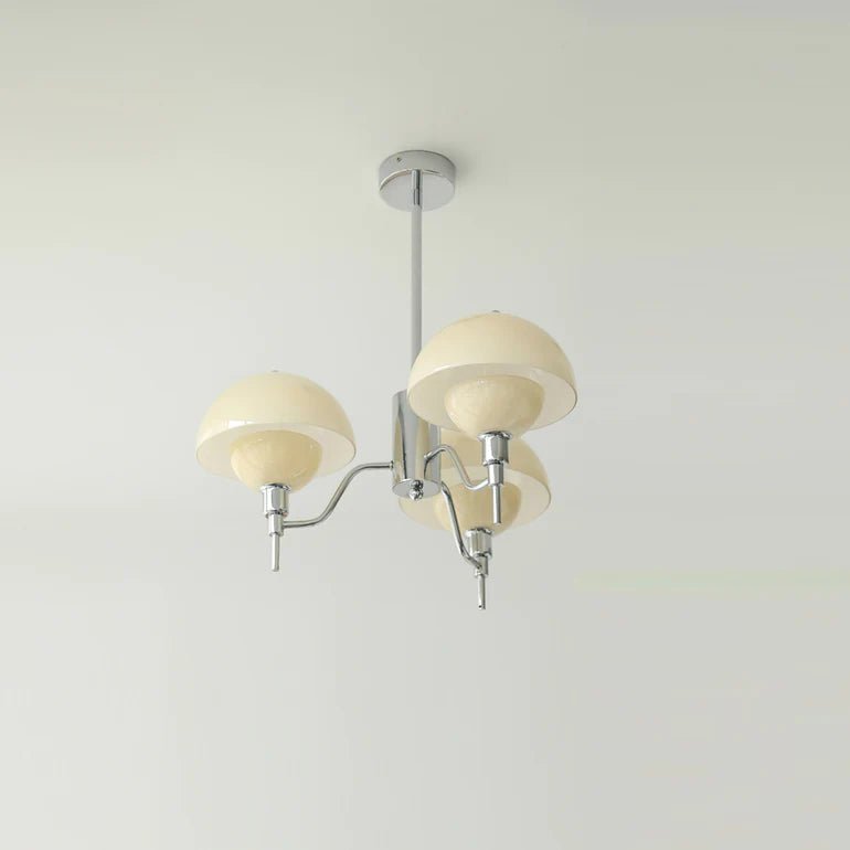 Lustre francês bolha para a sala de estar Cromo