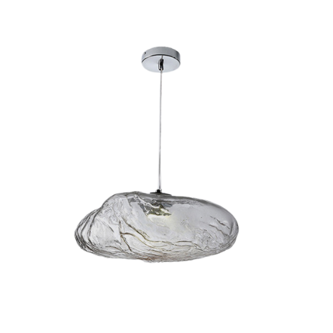 Lustre moderno em vidro soprado com design minimalista Café