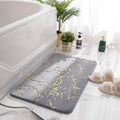 Luxuoso Tapete de Banho • Super Macio e Absorvente Cinza