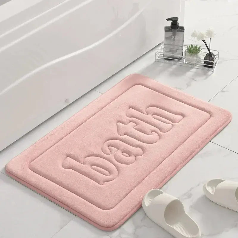 Luxuoso Tapete de Banho em Espuma de Memória Velour