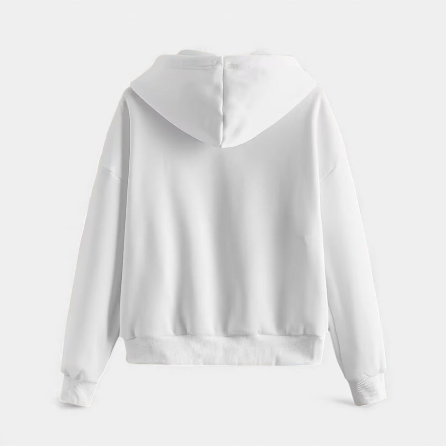 Moletom de Tricô com Zíper para o Outono/Inverno