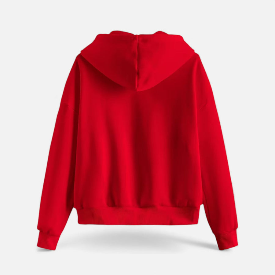 Moletom de Tricô com Zíper para o Outono/Inverno