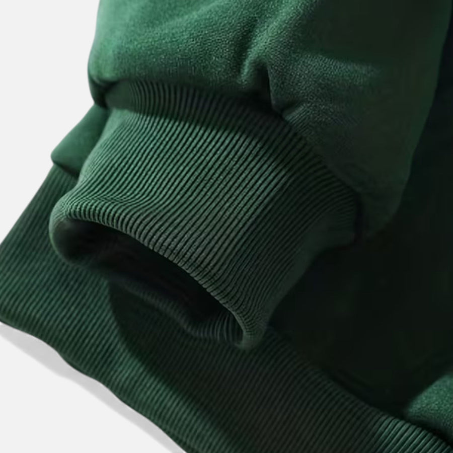 Moletom de Tricô com Zíper para o Outono/Inverno
