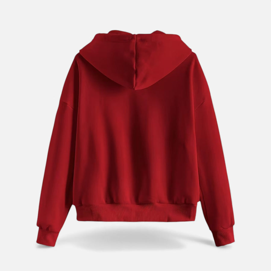 Moletom de Tricô com Zíper para o Outono/Inverno