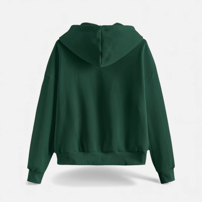 Moletom de Tricô com Zíper para o Outono/Inverno