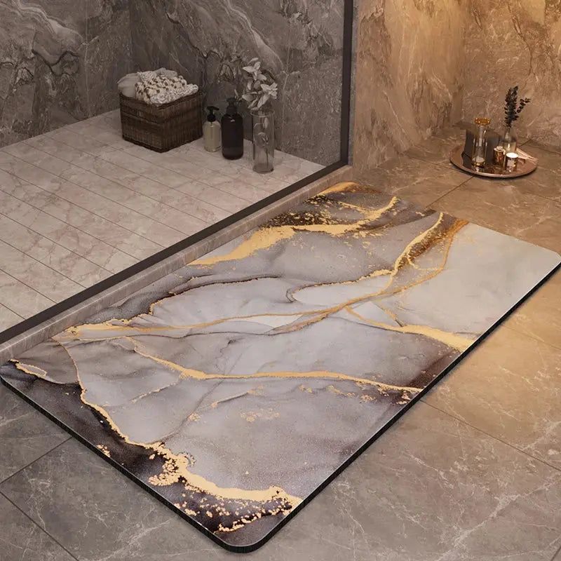 Opulenza • Tapete de Banheiro Luxuoso com Secagem Rápida