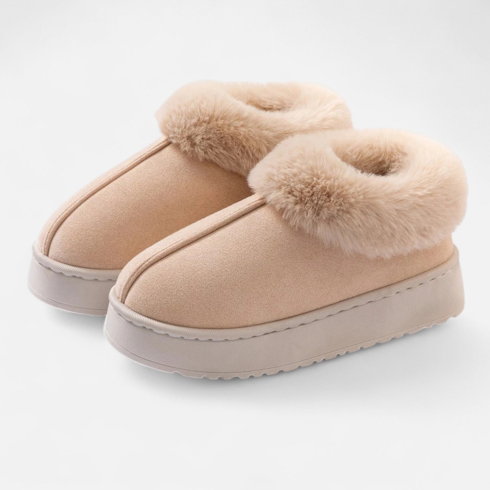 Pantufas de Inverno de Pelúcia Femininas