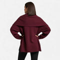 Poncho Cardigan Elegante em Lã para Mulheres