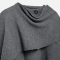 Poncho Cardigan Elegante em Lã para Mulheres