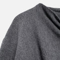 Poncho Cardigan Elegante em Lã para Mulheres