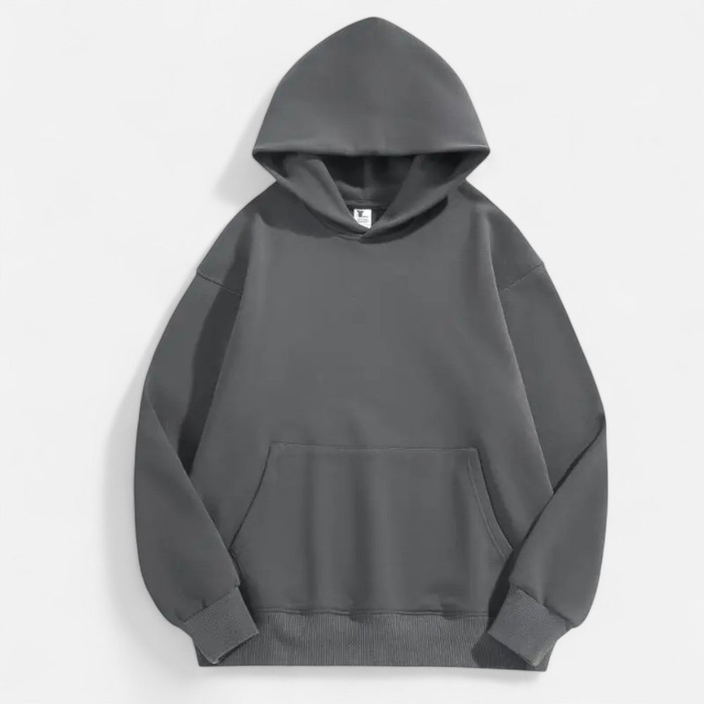 Pullover Unissex de Moletom Polar Grosso - Estilo Confortável e Elegante
