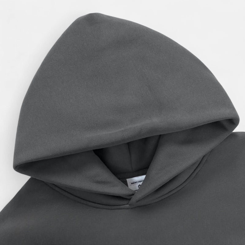 Pullover Unissex de Moletom Polar Grosso - Estilo Confortável e Elegante