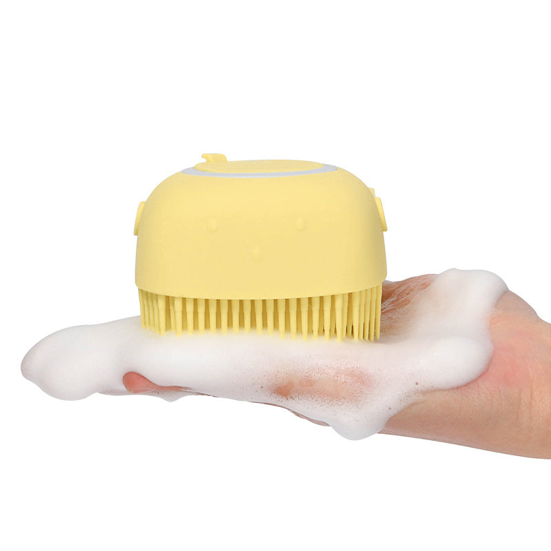 PupFat | Escova de banho de silicone para cachorros e gatos