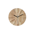 Relógio de parede Minimalista em Bambu e Madeira Bambu & madeira