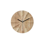 Relógio de parede Minimalista em Bambu e Madeira Bambu & madeira