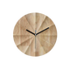 Relógio de parede em madeira com design minimalista
