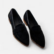 Retro Feminine Pointed-Toe Moccasins