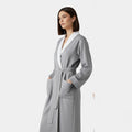 Robe de Banho Unissex em Algodão com Camadas Duplas