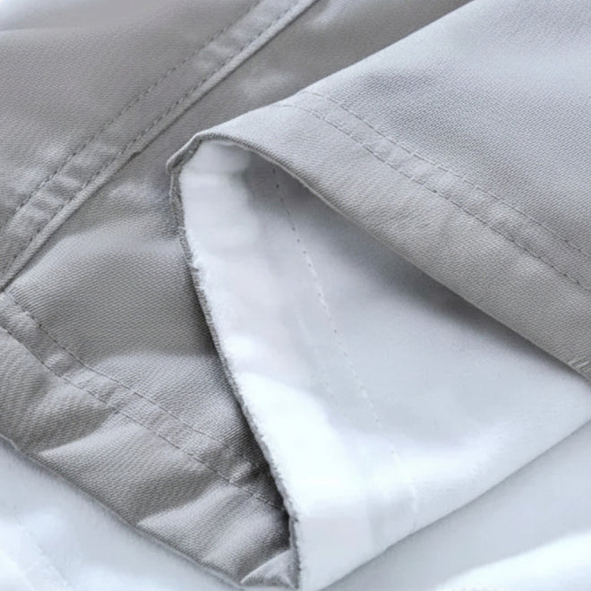 Robe de Banho Unissex em Algodão com Camadas Duplas