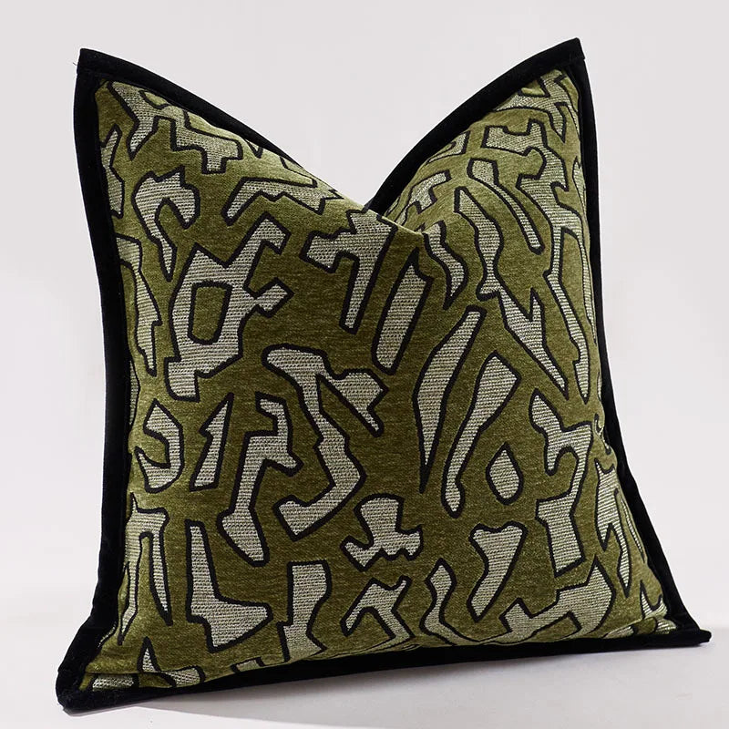 Cushion covers em chenille para sofá decorativos 45x45cm e 50x50cm — imagem 2