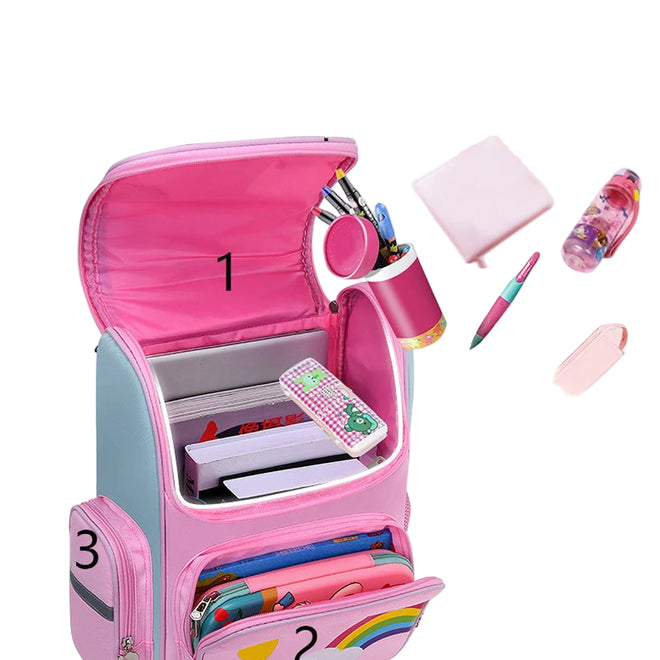 Mochila Escolar Infantil Unicornio My Little Pony para meninas de 2-12 anos