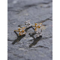 Brinco Flor Doce com Zircônia