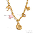 Colar Feminino Gota em Aço Inoxidável 6 YH1833A
