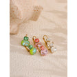 Brinco Argola Candy Crystal