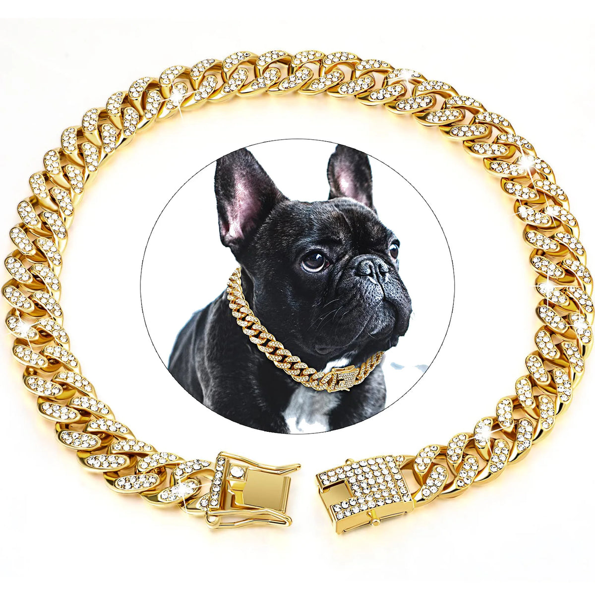 Corrente para cachorros Descolados DogDrip® Gold CHINA