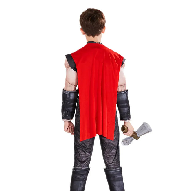 Kit Infantil completo Fantasia mais acessórios do Thor Filmes Vingadores