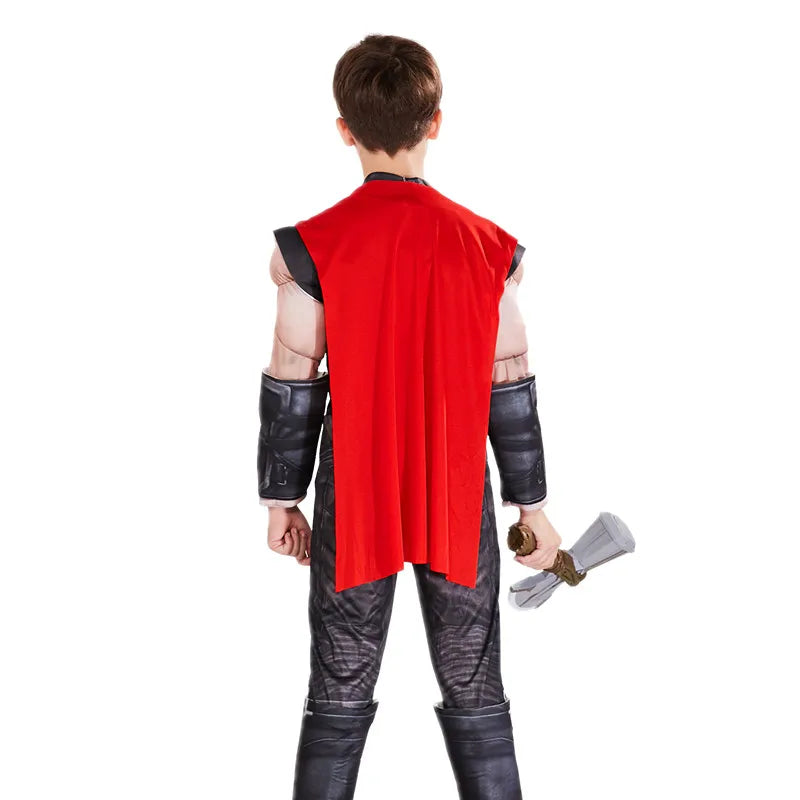 Kit Infantil completo Fantasia mais acessórios do Thor Filmes Vingadores