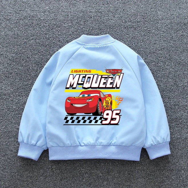 Jaqueta Masculina Infantil Carros Relampago Mcqueen