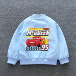 Jaqueta Masculina Infantil Carros Relampago Mcqueen