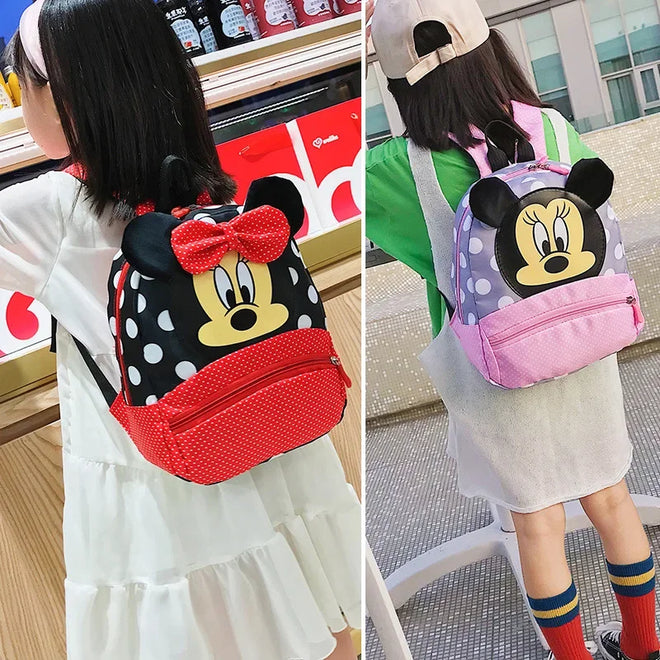 Mini Mochila Minnie Super Fofa Para Meninas