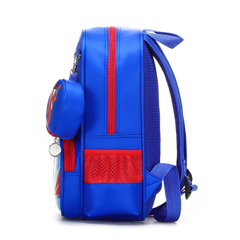 Mochila Homem Aranha Resistente Para crianças de 4-13 anos