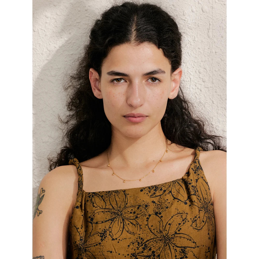 Colar Feminino Gota em Aço Inoxidável 3