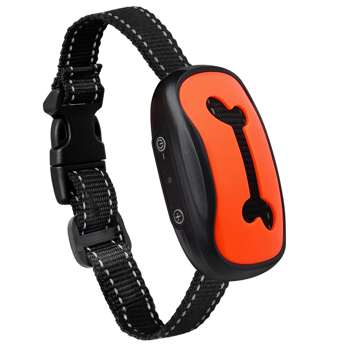 Coleira educativa inofensiva Ultrasonica Sem Choque - PetTraining® Bone Orange