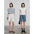 Shorts Jeans Feminino Cintura Baixa com Elastano