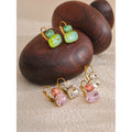 Brinco Argola Candy Crystal
