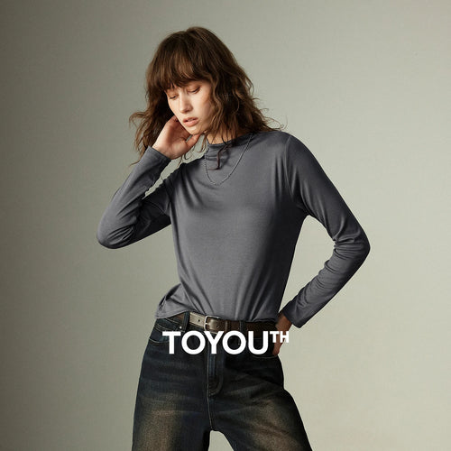 Blusa Feminina Segunda Pele com Gola Alta