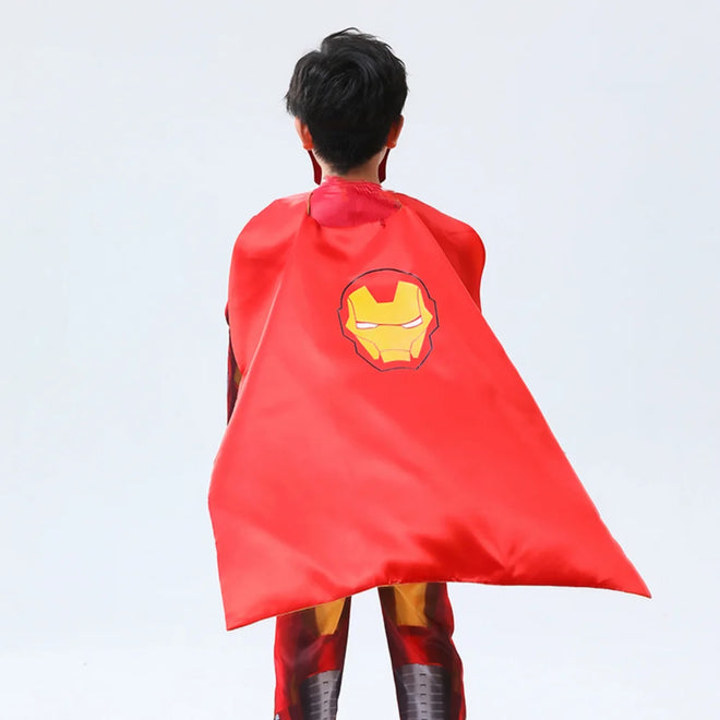 Capa + máscara Infantil Personagens dos Vingadores