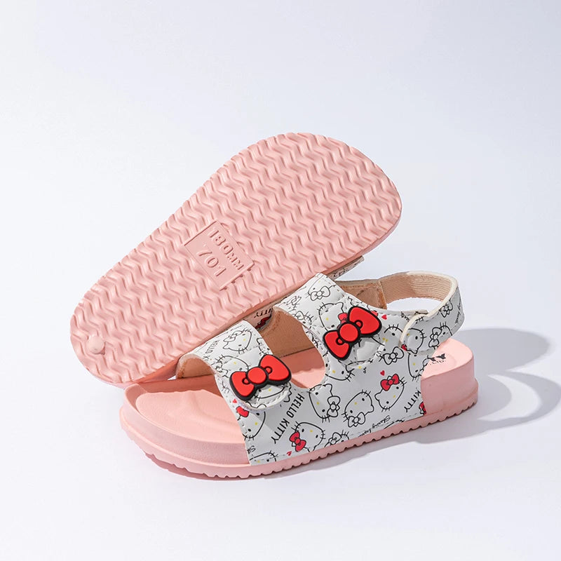 Sandália Infantil Feminina Hello Kitty