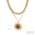 Colar Feminino Gota em Aço Inoxidável 6 YH1062A